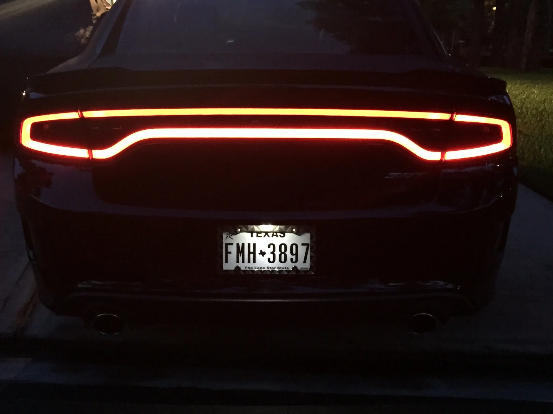 Dodge Charger Smoked tail lights and Side markers